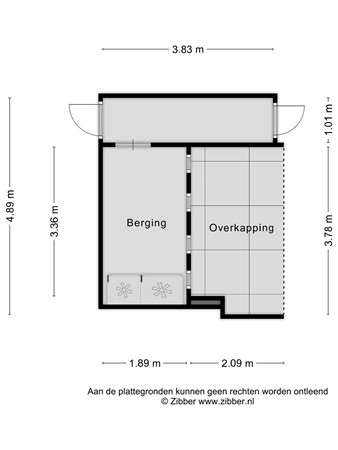 Floorplan - Kleine Beemd 75, 5283 LR Boxtel